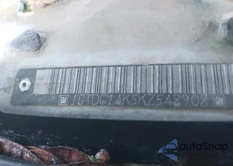 1989 GMC Sierra C1500 из США, поврежденный, VIN 1GTDC14K5KZ548908